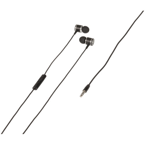 Digitech Aluminium Stereo Earphones with Microphone and Volu