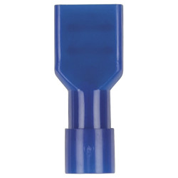 Fully Insulated Female Spade - Blue - Pack of 8